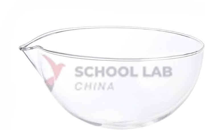 Flat Bottom Glass Evaporating Basin: 90ml